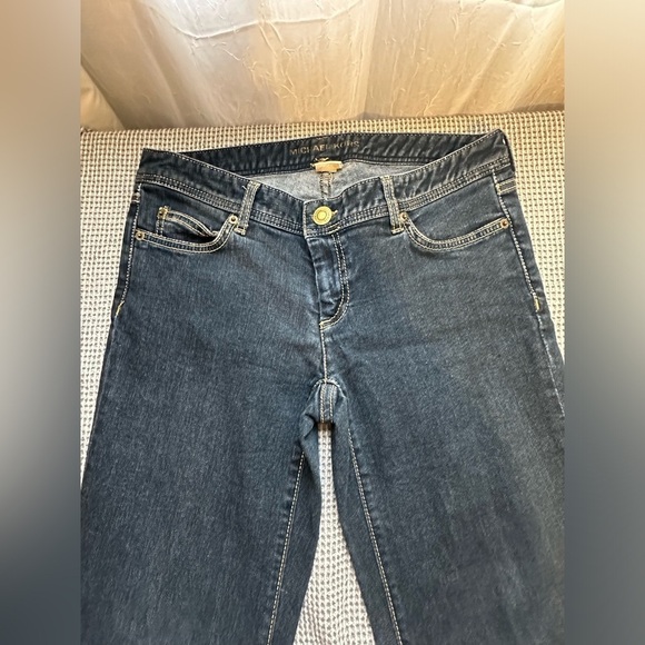 Michael Kors Denim - Michael Kors jeans with detail embroidered pockets size 8